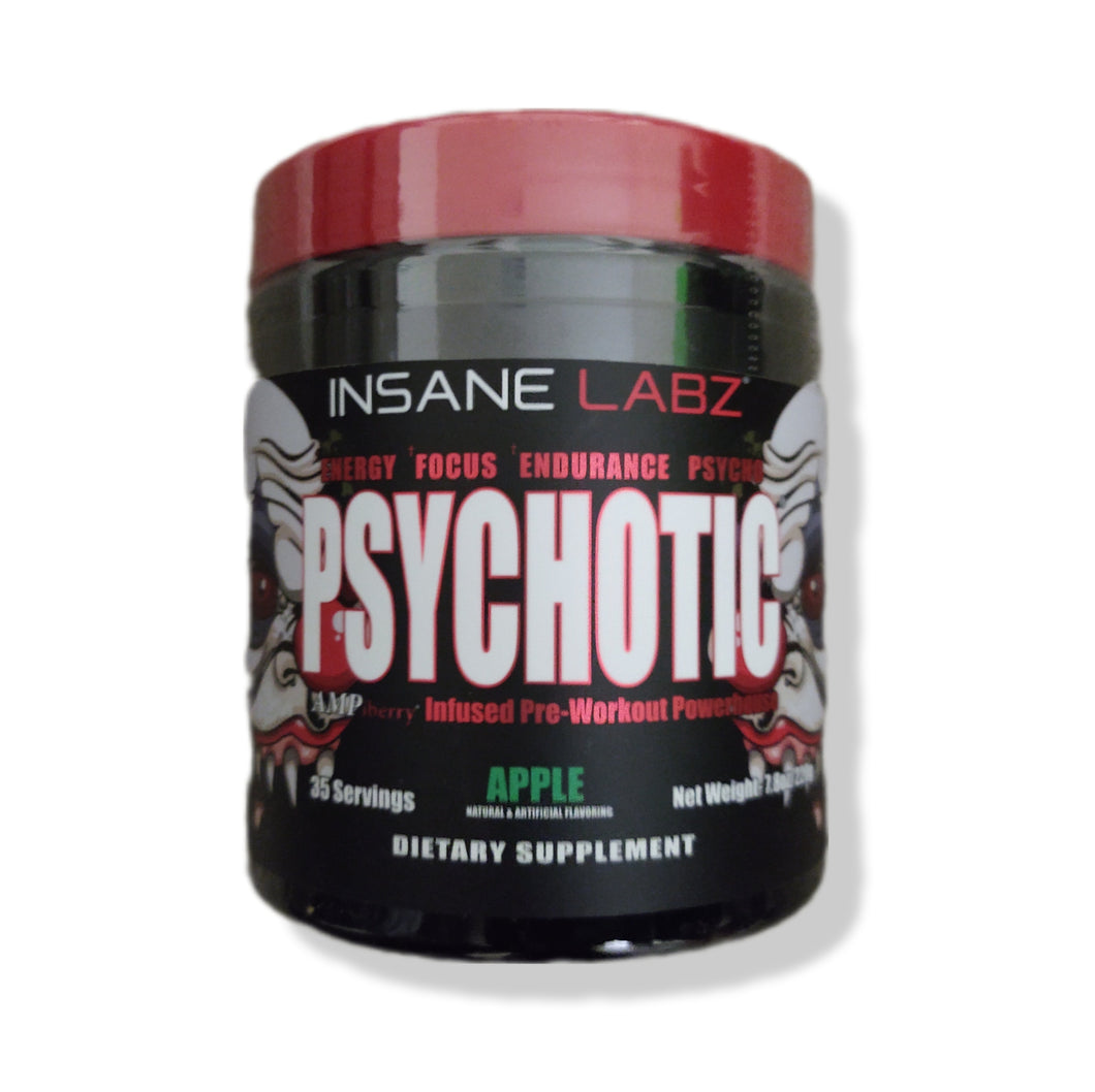 Psychotic preworkout green apple