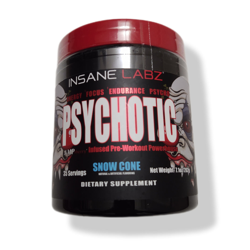 Psychotic preworkout snow cone